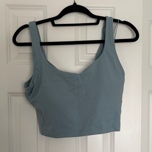 Blue Women's Nursing Tank Top